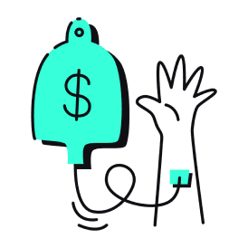 money hand